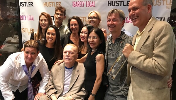 Hustler Hosts Soirée for Website Relaunches, New Vodka Line