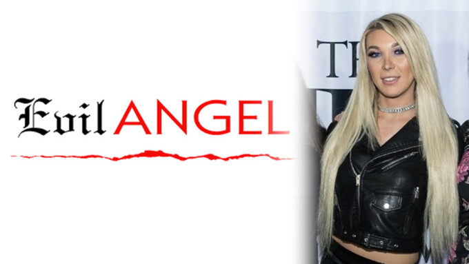 Aubrey Kate Takes on '8' in New Evil Angel Release