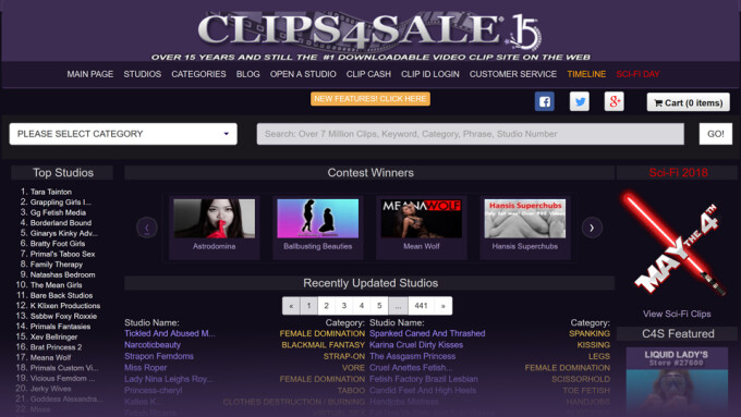 Clips4Sale Welcomes More Than 400 New Models, Producers