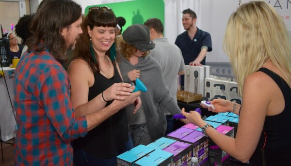 Enthusiastic Shoppers Storm Sex Expo on Day 1