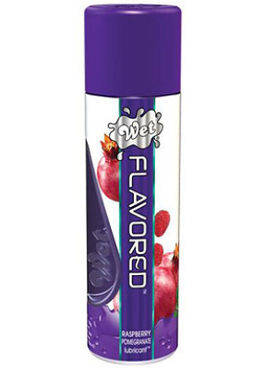 Wet Flavored Raspberry Pomegranate Lubricant